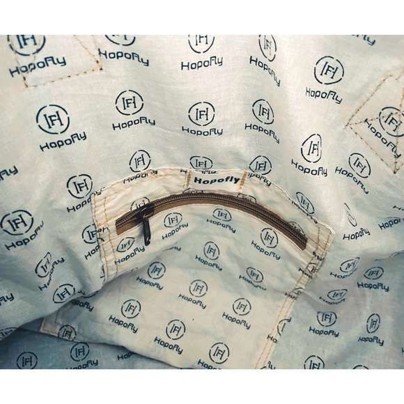 HOPOFLY BAGS Woodland Dreams Hair-on Leather  Traveler Bag - Picture 11 of 13